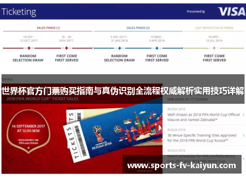 世界杯官方门票购买指南与真伪识别全流程权威解析实用技巧详解